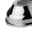Rosone a muro in ottone cromato Remer 145 X