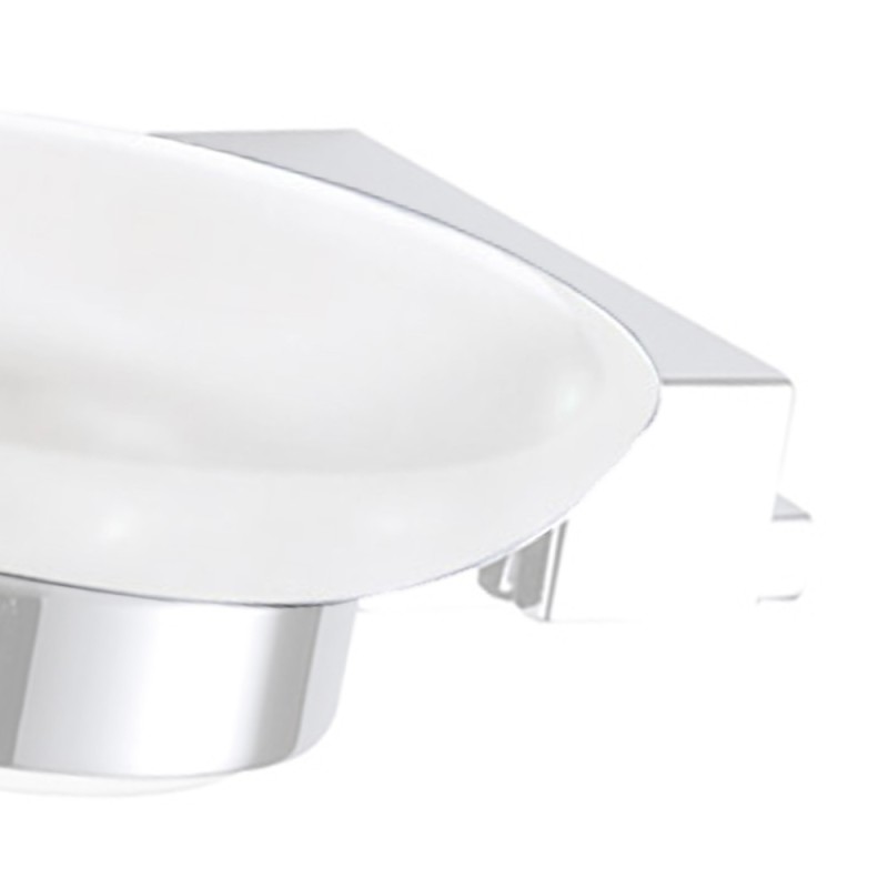 Ricambio vetro portasapone da muro serie sq Remer ACGL10SU