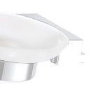 Ricambio vetro portasapone da muro serie sq Remer ACGL10SU