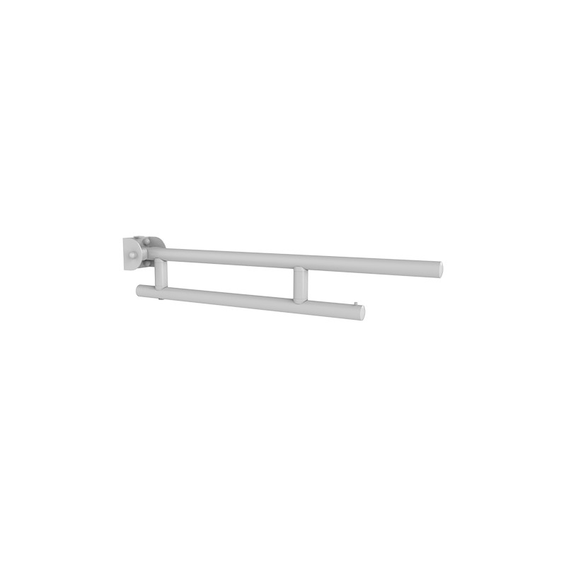Barra maniglione ribaltabile cm 75 bianco opaco Goman LEO-B75/09