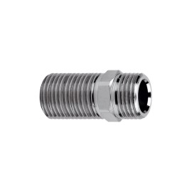 Vite doppia prolungata cromata 1/2 RR 521 X