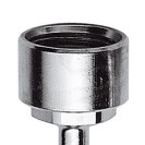 Portagomma dritto diam. 9 f. 1/2 RR 534 X