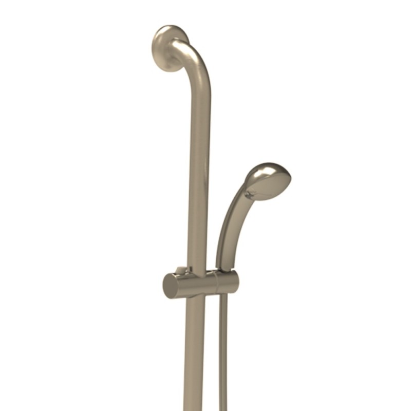 Maniglia saliscendi in acciaio spazzolato goman Goman D0031/91