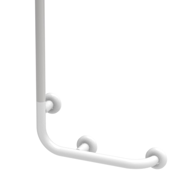 Maniglia inox e saliscendi goman 40x120 cm Goman D0031SDF/01