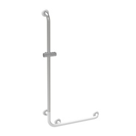 Goman maniglia inox con saliscendi 60x120 cm senza doccino Goman D0032SDF/01