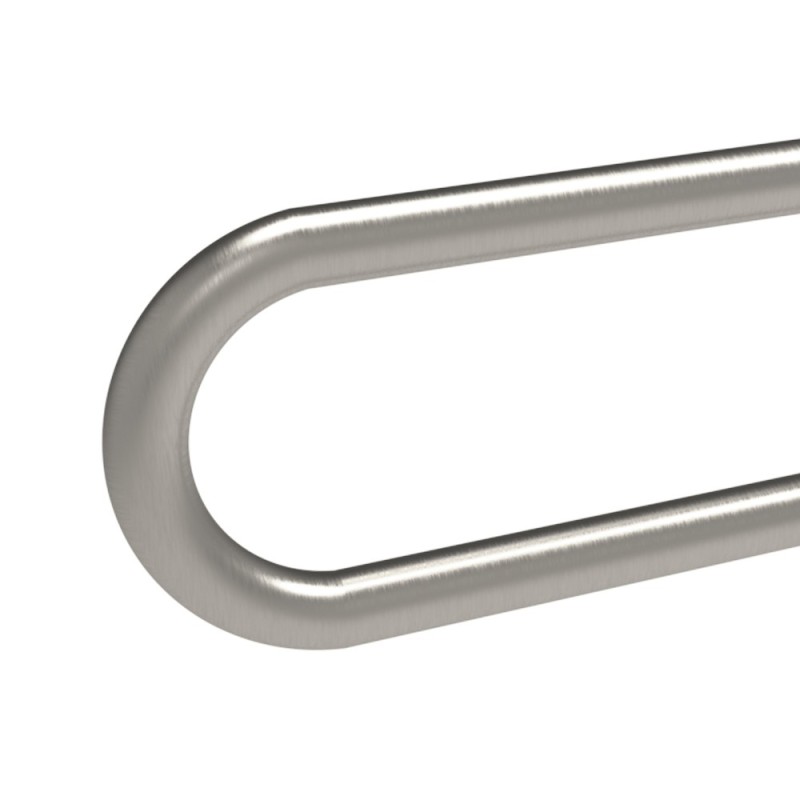 Barra maniglione rallentato ribaltabile cm.60 inox satinato Goman XB04/91