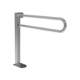 Maniglione barra ribaltabile 80x80 inox lucido Goman XB07/93