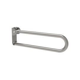 Maniglione barra ribaltabile con piastra lunga cm60 inox satino Goman XB12/91