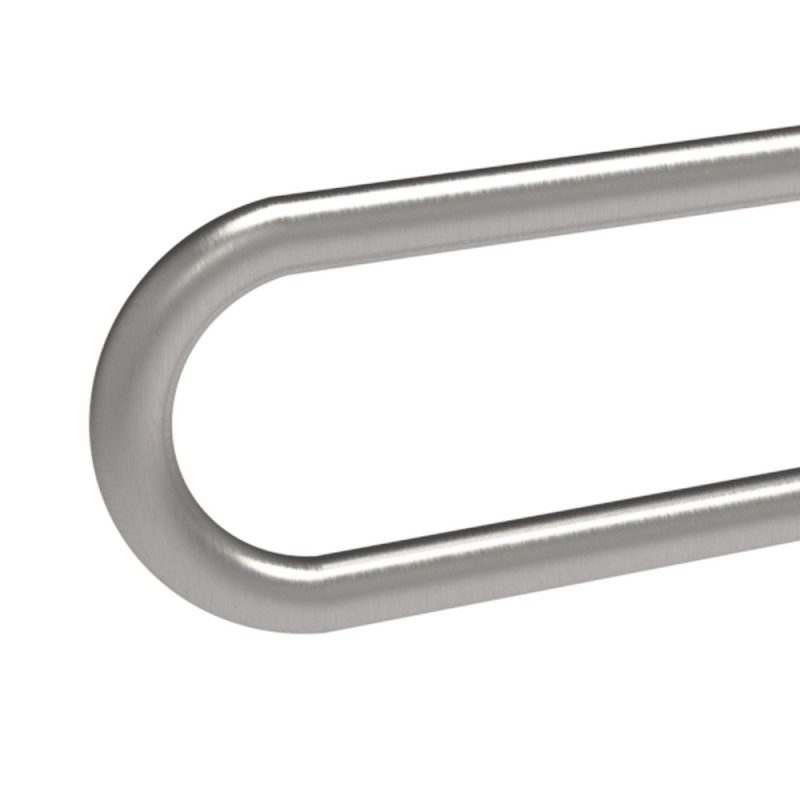 Maniglione barra ribaltabile con piastra lunga cm60 inox satino Goman XB12/91