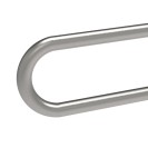 Maniglione barra ribaltabile con piastra lunga cm60 inox satino Goman XB12/91