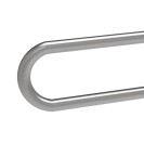 Maniglione barra ribaltabile con piastra lunga cm 80 inox satinato Goman XB13/91