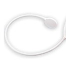 Doccia per parrucchiera con flessibile in pvc bianco a 2 vie Idrobric CAVDOC0051BI