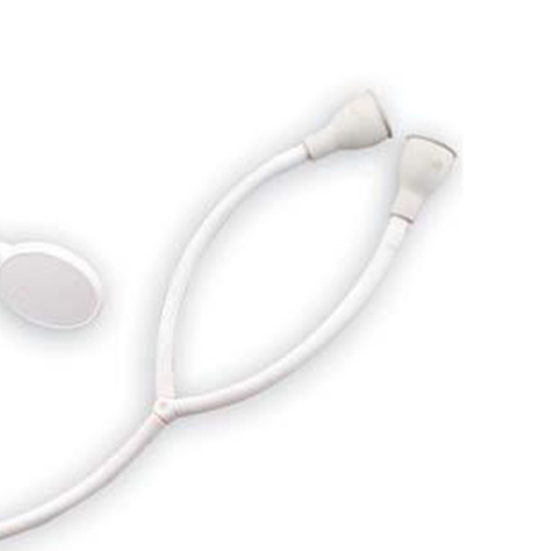 Doccia per parrucchiera con flessibile in pvc bianco a 2 vie Idrobric CAVDOC0051BI