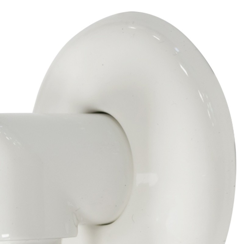Angolo con rosone per saliscendi bianco Idrobric F0208 BI