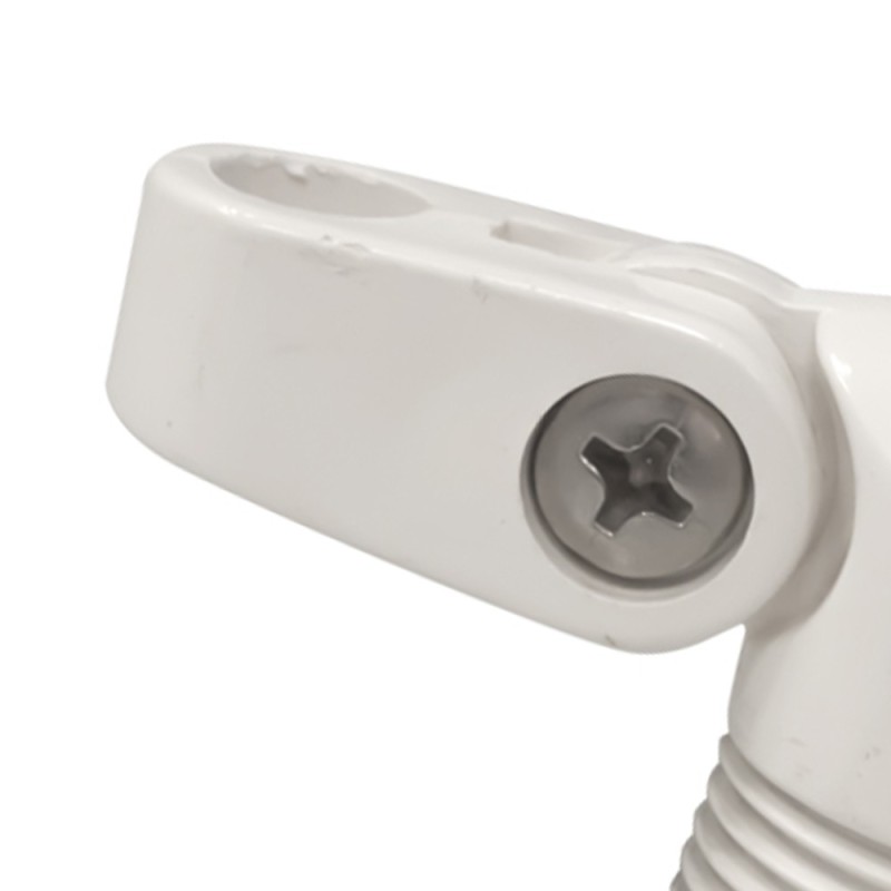 Snodo bianco per saliscendi asta tonda Idrobric F0209 BI Snodo bianco per saliscendi asta tonda Idrobric F0209 BI