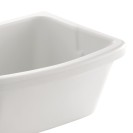 Lavatoio serie iseo in ceramica installazioni su muretti Idrobric U82039