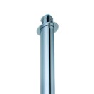 Braccio doccia serie lusso 35 cm con presa d'acqua a muro Idrobric F0176
