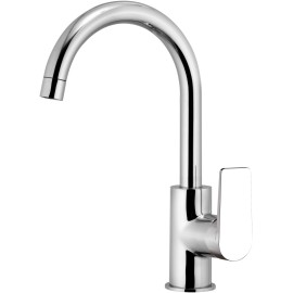 Rubinetto lavello con canna corta girevole - serie dream Remer D72C