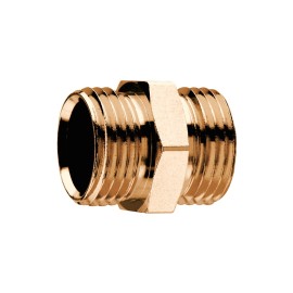 Raccordo diritto a compressione per tubo rame MM 1/2" Idrobric SACRAC0703DM