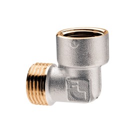 Gomito a compressione per tubo rame MF1/2" Idrobric SACRAC0707GF