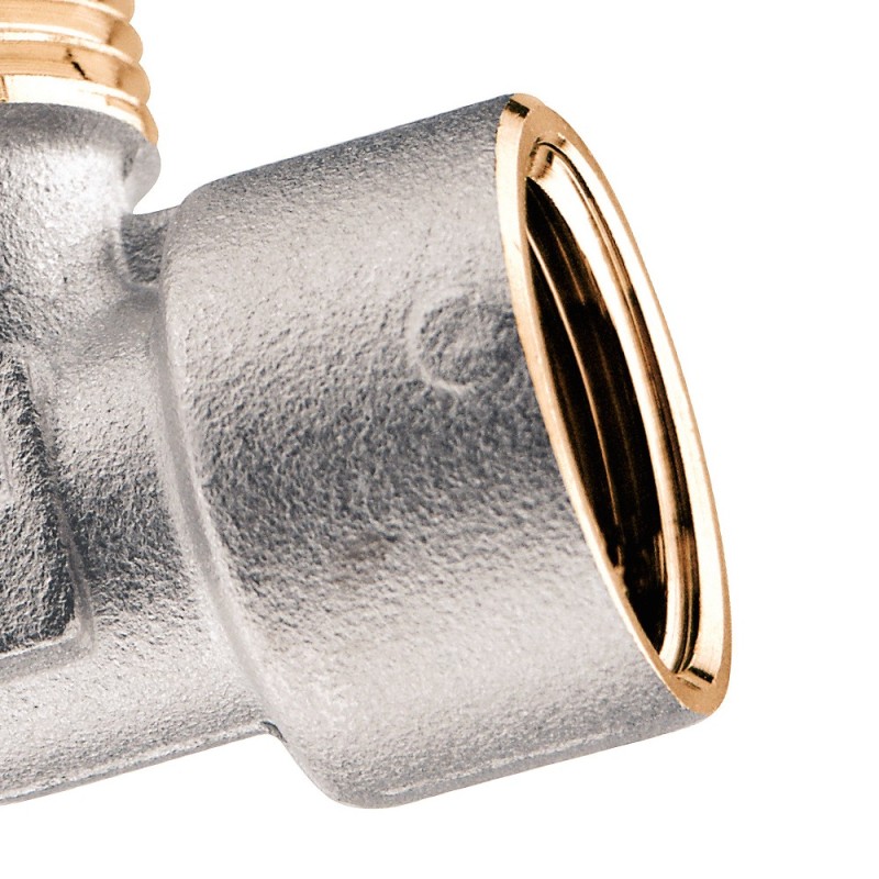 Gomito a compressione per tubo rame MF1/2" Idrobric SACRAC0707GF