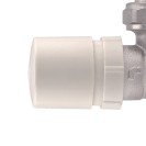 Valvola ad angolo termostatizzabile con volantino e attacco M1/2" Idrobric SACVAL0110TE