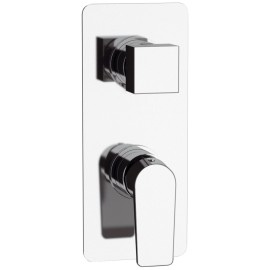 Rubinetto doccia con deviatore a tre vie su unica piastra - serie dream Remer D93