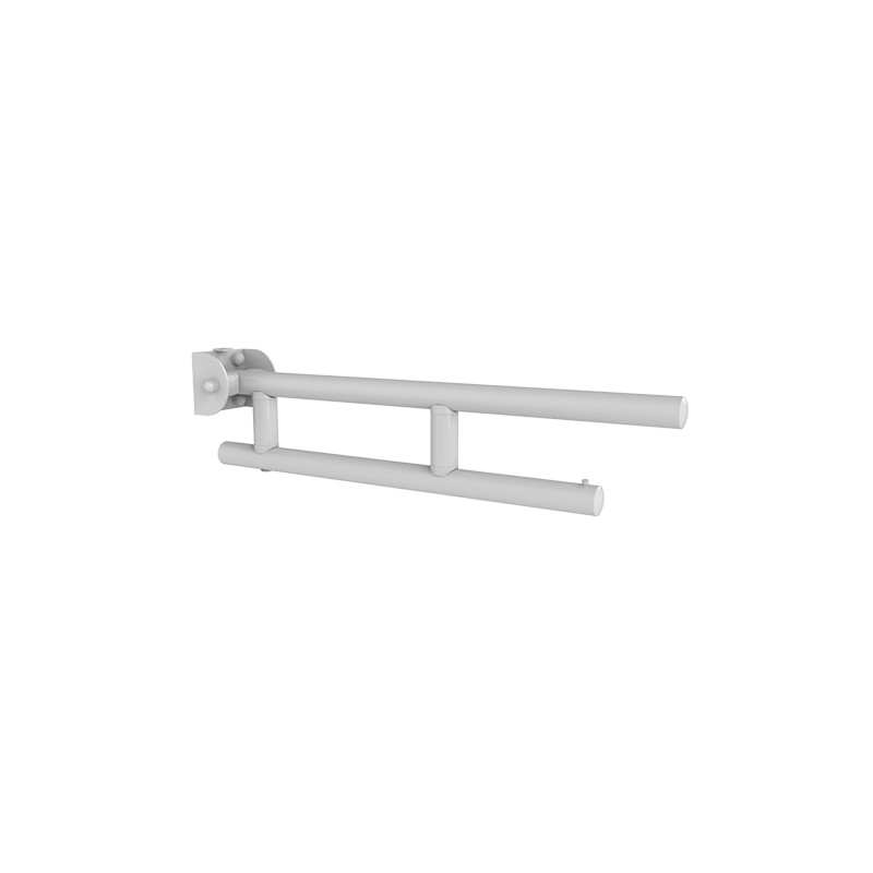 Barra maniglione ribaltabile cm 60 bianco leonardo Goman LEO-B60/01