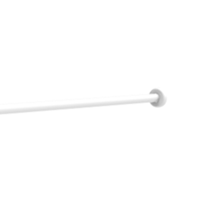 Reggitenda angolare versione destra da 80x120 cm con supporto a soffitto Goman ZRA120D/01