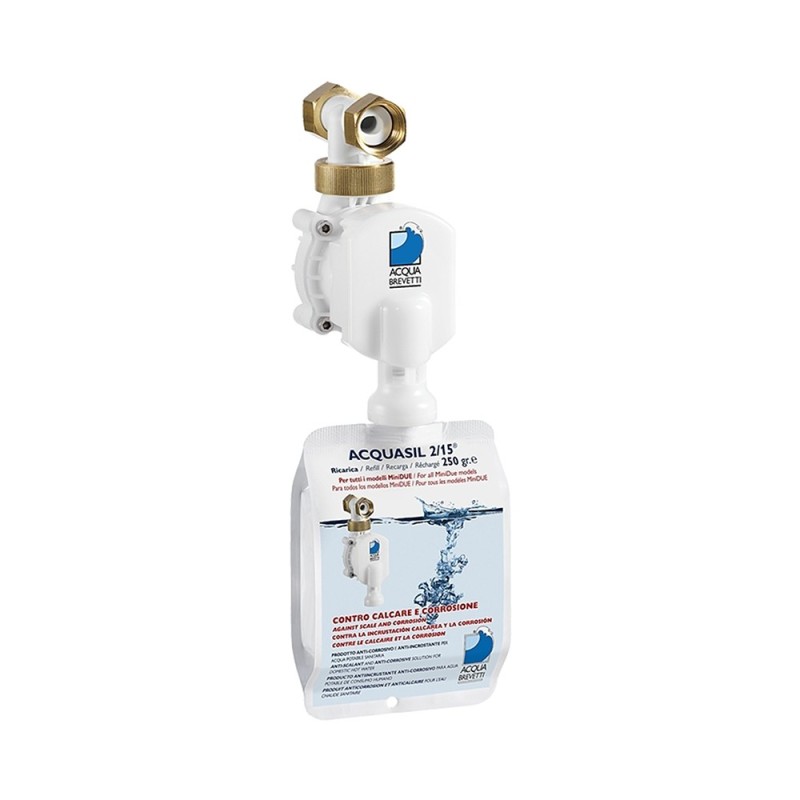 Pompa dosatrice volumetrica meccanica compatta con attacco a dime 1/2" F – Serie Minidue Idrobric SCADEP0020PO