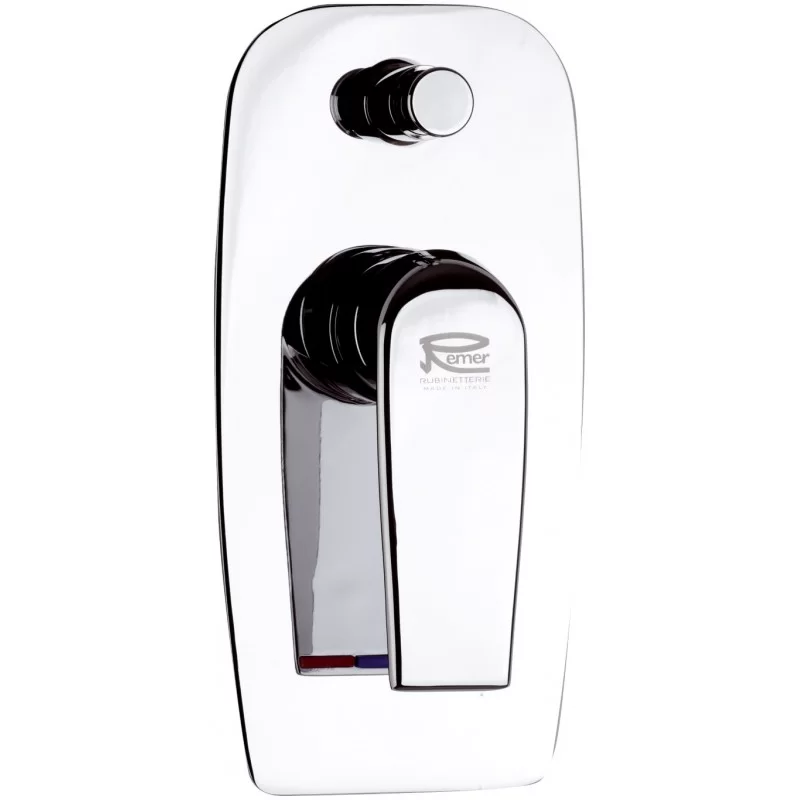 Rubinetto incasso arrotondato con deviatore per vasca/doccia - serie atmos Remer A09 Rubinetto incasso arrotondato con deviatore per vasca/doccia - serie atmos Remer A09