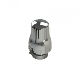 Comando cromato termostatico per valvole Idrobric BUSRAC0262CR