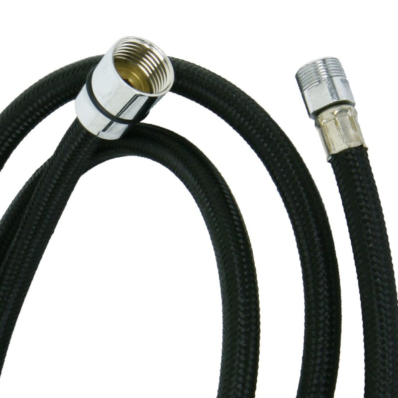 Flessibile monoforo in nylon per doccia estraibile 150 cm Idrobric H0239 150 NY