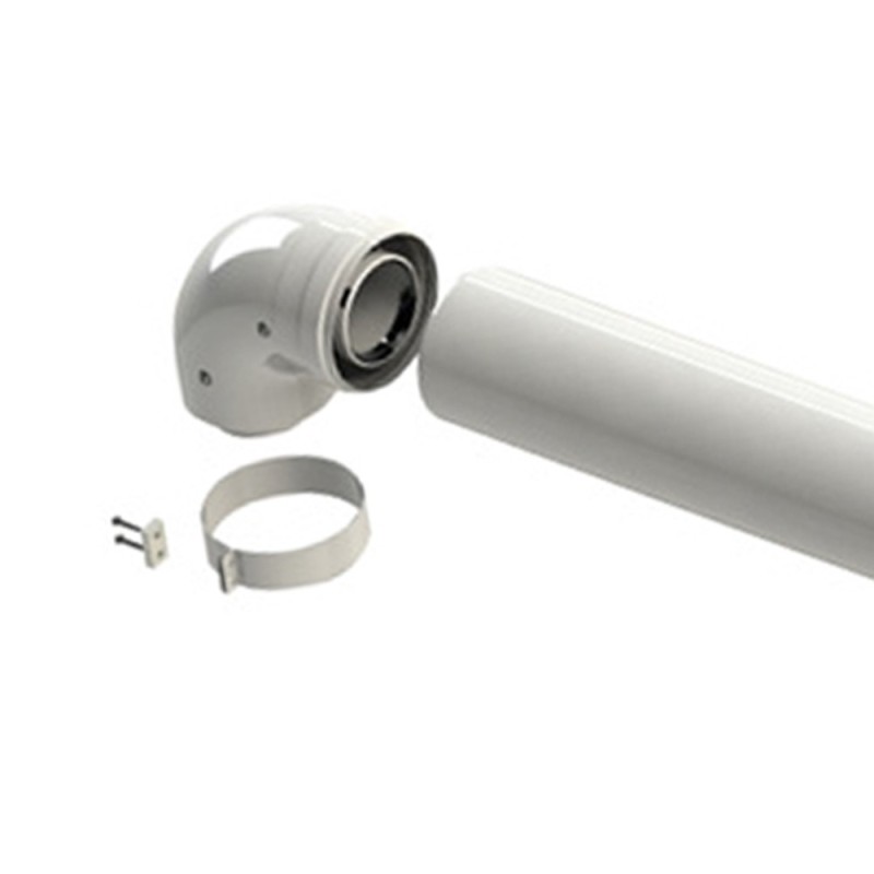 Kit coassiale orizzontale d60-100 Idrobric SFUCAL0142KI