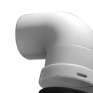 Curva 90 gradi in pp maschio-femmina di d80 mm Idrobric SFUCAL0129CU