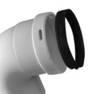 Curva 90 gradi in pp maschio-femmina di d80 mm Idrobric SFUCAL0129CU