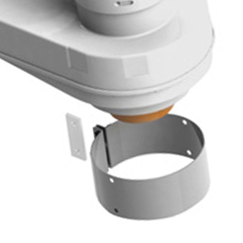 Sdoppiatore universale d60-100 mm in acciaio zincato per ariston Idrobric SFUCAL0136SD