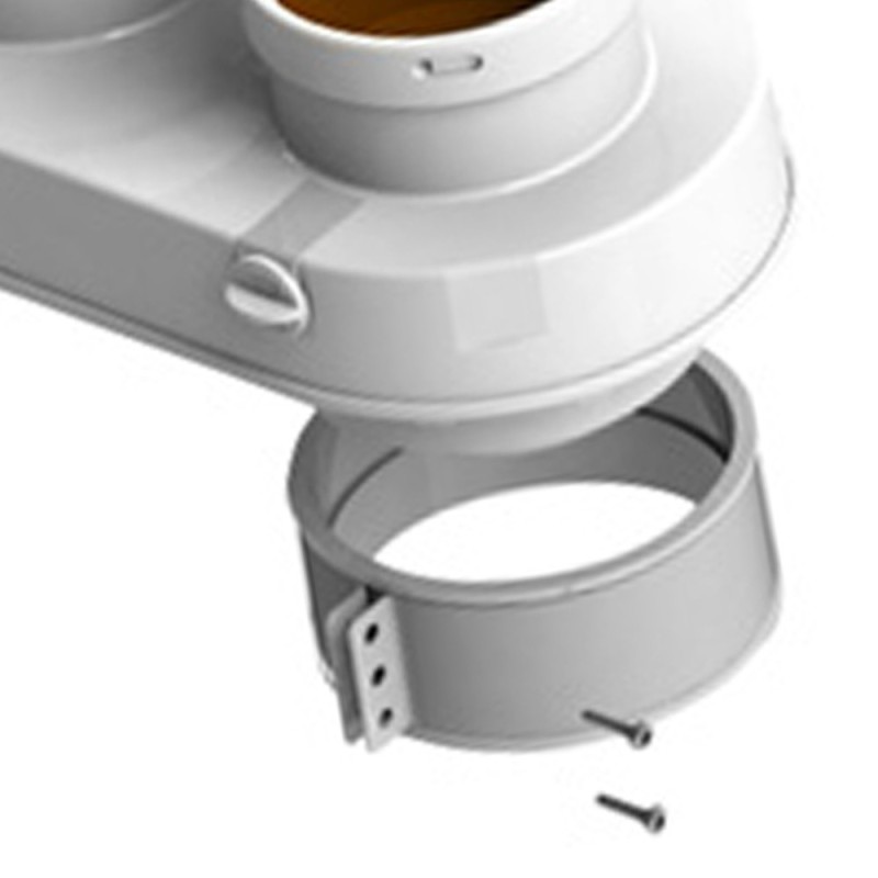 Sdoppiatore universale d60-100 mm in acciaio zincato per beretta Idrobric SFUCAL0141SD