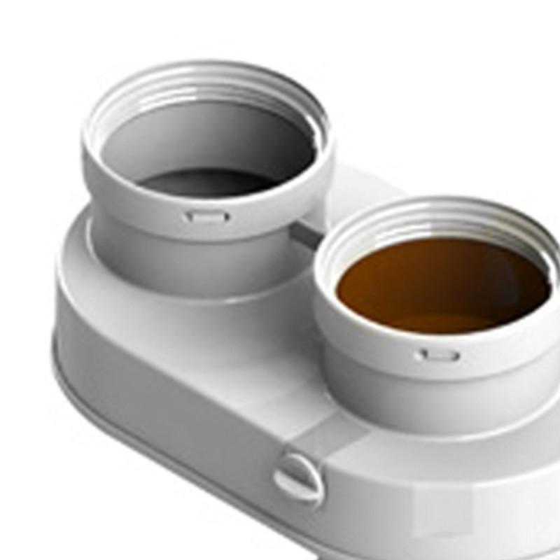 Sdoppiatore universale d60-100 mm in acciaio zincato per beretta Idrobric SFUCAL0141SD