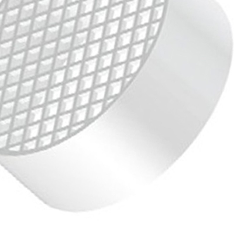 Terminale aspirazione aria in polipropilene d80 bianco Idrobric SFUCAL0124TR