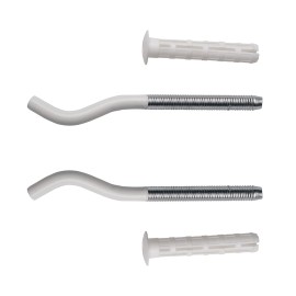 Mensola con tasselli per radiatori in ghisa dm 12 x 205 mm Idrobric T0876