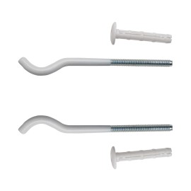 Mensola con tasselli per radiatori in alluminio dm 7 x 170 mm Idrobric T0877