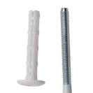 Mensola con tasselli per radiatori in alluminio dm 7 x 170 mm Idrobric T0877