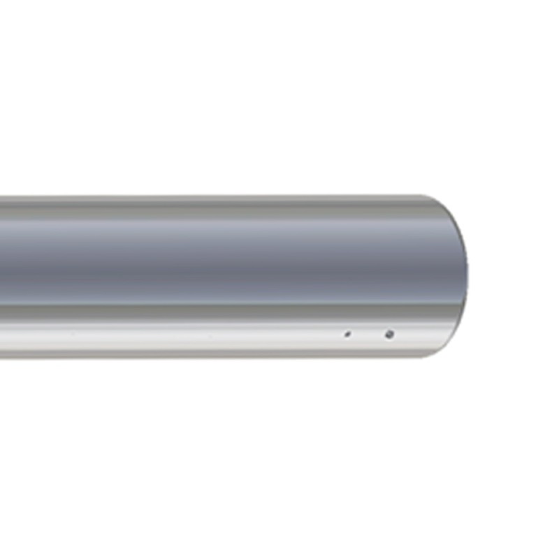 Tubo in alluminio di d 80 mm estruso m/f a triplo labbro in silicone e sp 1,5 mm Idrobric SFUCAL010XXTU