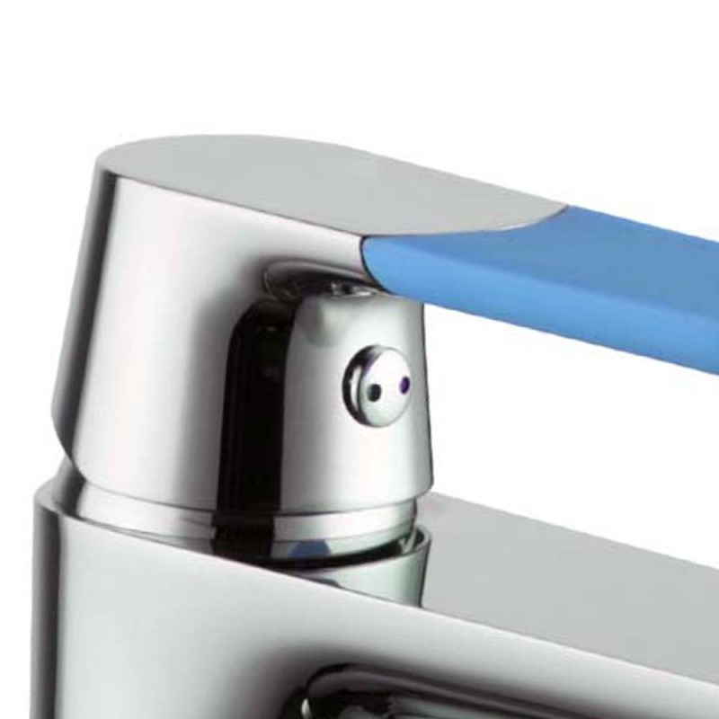 Maniglia azzurra per serie ginevra Idrobric BLIRUB0715MA