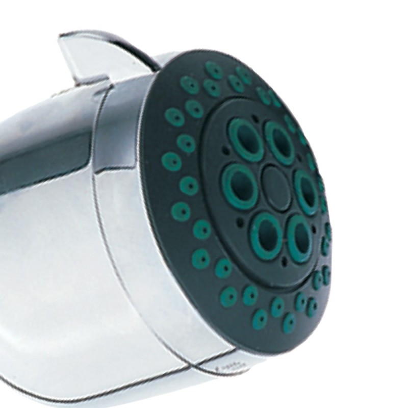 Soffione serie dalia a due getti, cromato Idrobric CARSOF0072CR