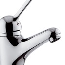 Miscelatore monocomando cromato con piletta e leva clinica Goman D0K14/99