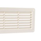 Griglia rettangolare dai incasso per porta da 370x123 mm Idrobric U84090
