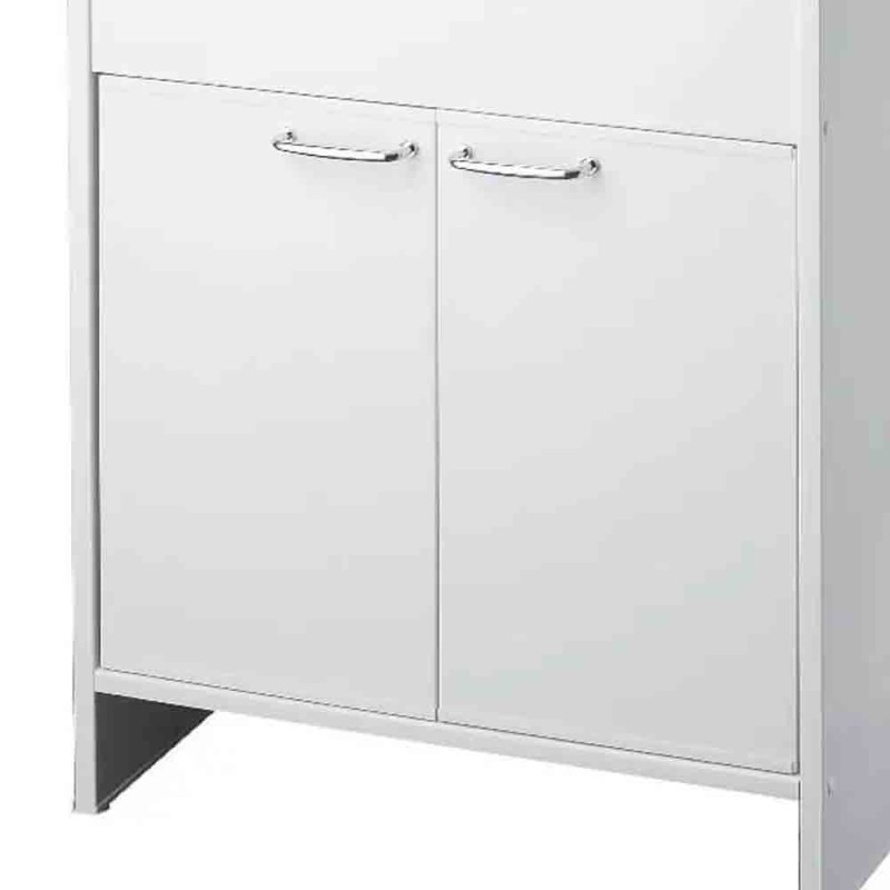 Lavatoio in resina con kit di montaggio 60 x 50 Negrari 9002K