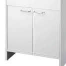 Lavatoio in resina con kit di montaggio 60 x 50 Negrari 9002K